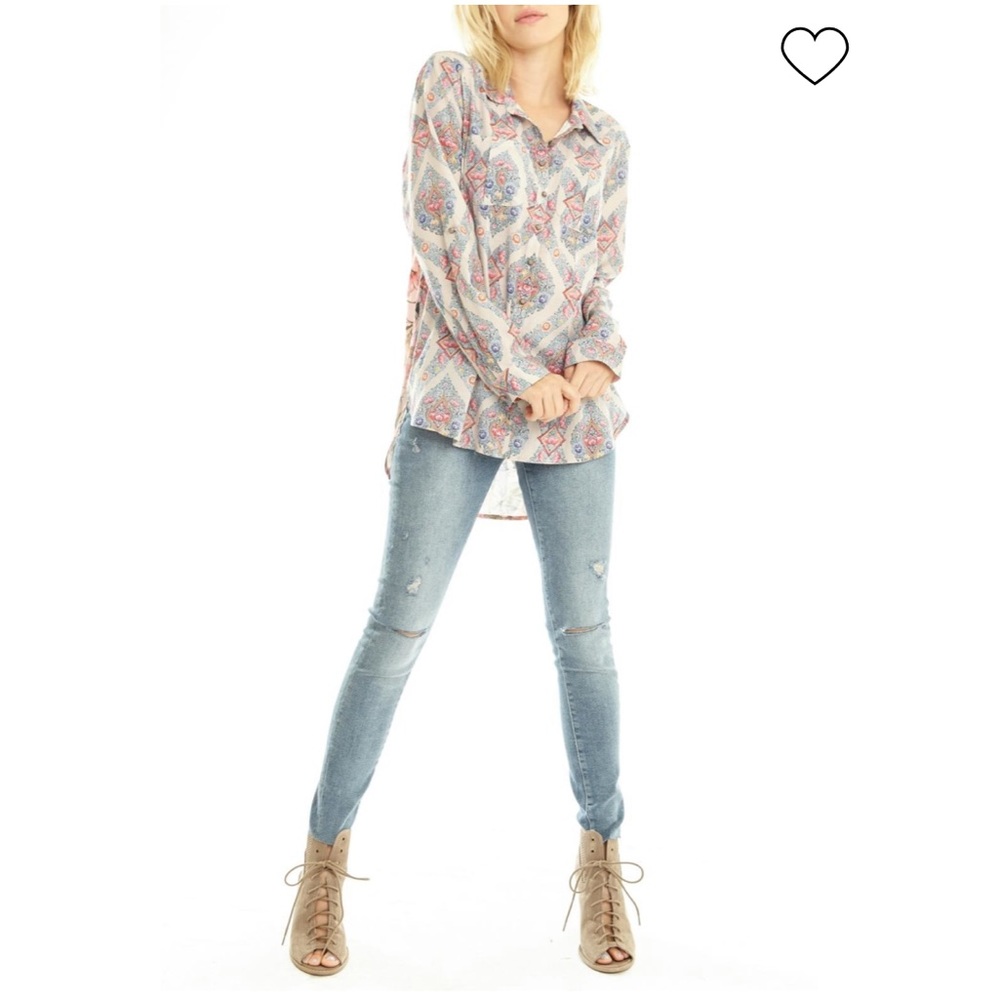 NWT Aratta Rodeo Drive Shirt in Pastel Pink